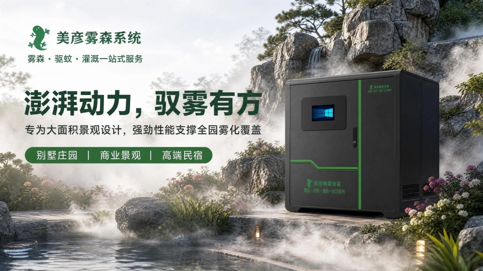 北京西城雾森景观冷雾机